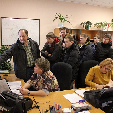 Более 150 студентов «Сургутского политехнического колледжа» посетили объекты «Городских тепловых сетей»