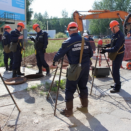 В СГМУП «Городские тепловые сети» прошли тактико-специальные учения 